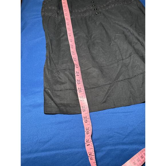 Envision studio black babydoll tank top womens medium y2k fairy grunge 2000s‎ - Picture 7 of 8